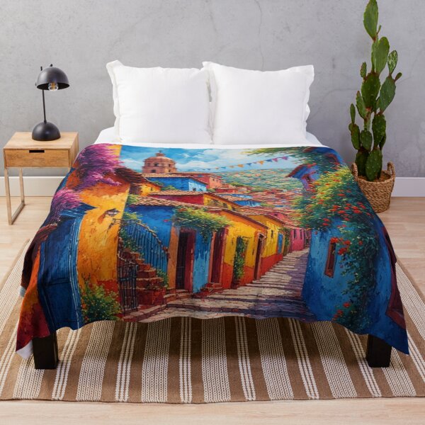 Item preview, Guanajuato Sunset Magic - Mexican Colonial Colors designed and sold by DreamyArtStudio70.