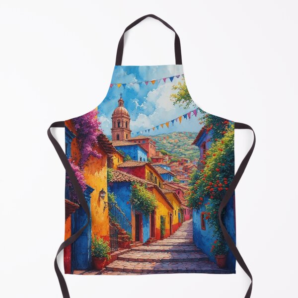 Item preview, Guanajuato Sunset Magic - Mexican Colonial Colors designed and sold by DreamyArtStudio70.
