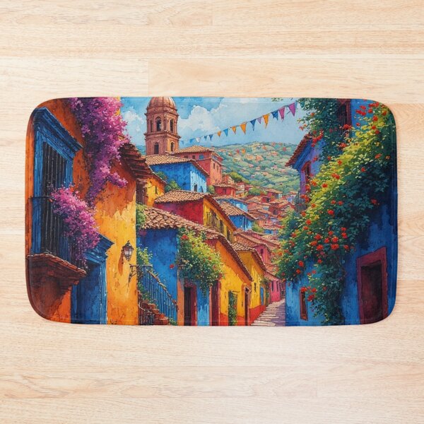 Item preview, Guanajuato Sunset Magic - Mexican Colonial Colors designed and sold by DreamyArtStudio70.