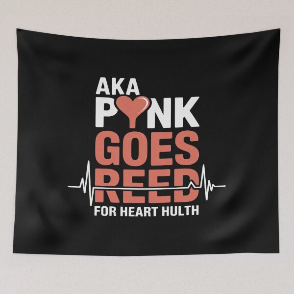 Item preview, Pink Goes Red For Heart Health Awareness Woman designed and sold by GaryBellcvbnb.