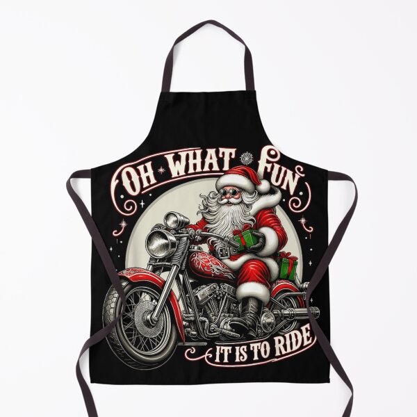 Item preview, Oh What Fun It Is To Ride Santa On A Motorcycle Graphic designed and sold by DuneHaicna.