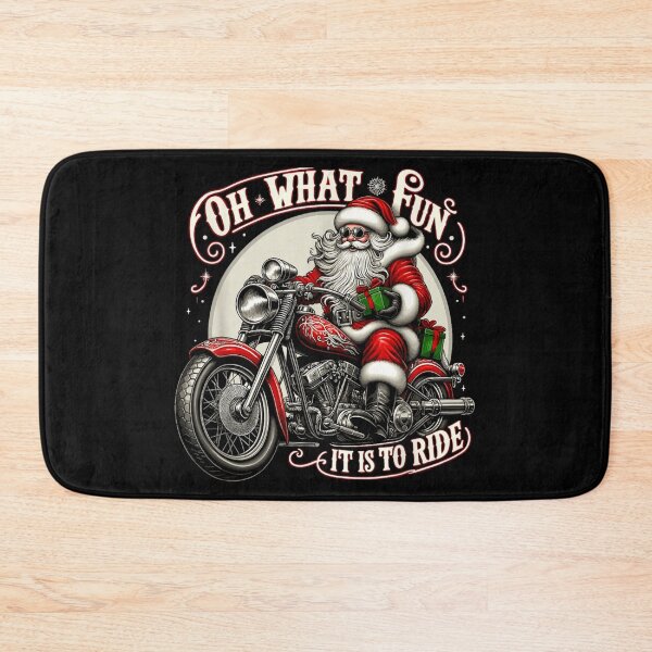 Item preview, Oh What Fun It Is To Ride Santa On A Motorcycle Graphic designed and sold by DuneHaicna.