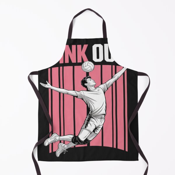 Item preview, Pink Out Breast Cancer Awareness Volleyball & Pink Ribbon designed and sold by GaryBellcvbnb.