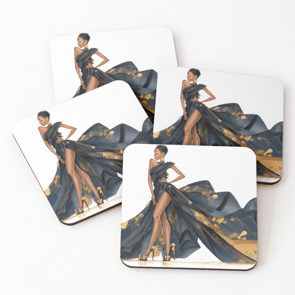 Item preview, Fashion model showcases a long gown designed and sold by anytka.