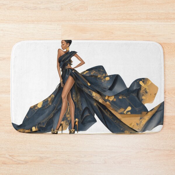 Item preview, Fashion model showcases a long gown designed and sold by anytka.