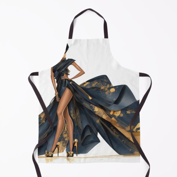 Item preview, Fashion model showcases a long gown designed and sold by anytka.