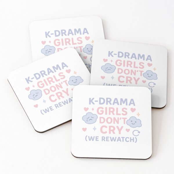 Item preview, K-Drama Girls Don’t Cry (We Rewatch) | Cute Pastel Korean Aesthetic Sticker designed and sold by Soft Seoul Studio.