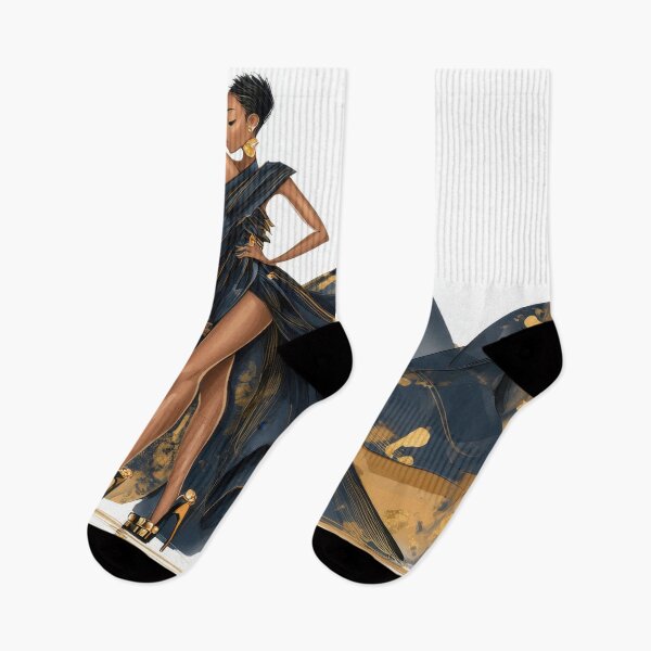Item preview, Fashion model showcases a long gown designed and sold by anytka.
