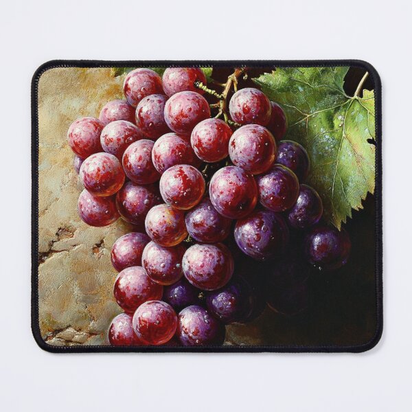 Item preview, Red Grapes Still Life designed and sold by Myra365Art.