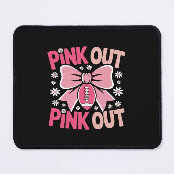 Item preview, Pink Out Breast Cancer Football Coquette Bow Mom Girls Women designed and sold by GaryBellcvbnb.