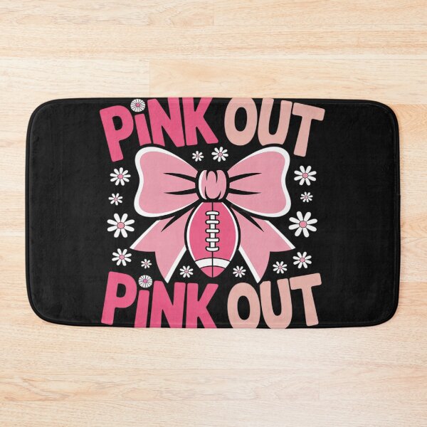 Item preview, Pink Out Breast Cancer Football Coquette Bow Mom Girls Women designed and sold by GaryBellcvbnb.
