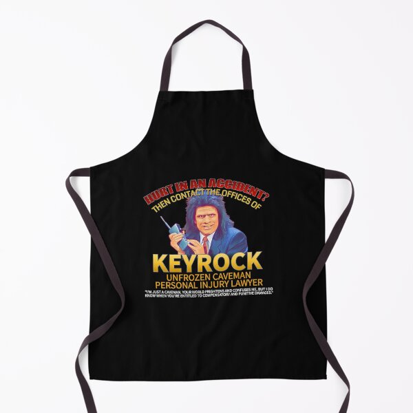 Item preview, Unfrozen Caveman Lawyer Keyrock Meme designed and sold by MaxalimetovArt.