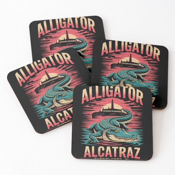Item preview, Vintage Funny Gator Alligator Alcatraz Everglades Cute Humor 2  designed and sold by MyzoToyota.