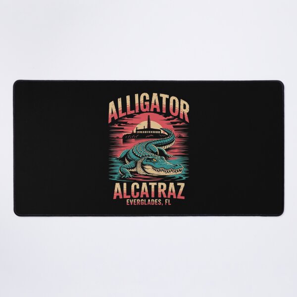 Item preview, Vintage Funny Gator Alligator Alcatraz Everglades Cute Humor 2  designed and sold by MyzoToyota.