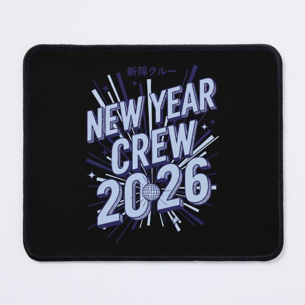 Item preview, New Year Crew 2026 Fireworks Party Design designed and sold by LuminOrb.