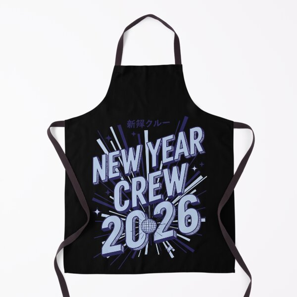 Item preview, New Year Crew 2026 Fireworks Party Design designed and sold by LuminOrb.
