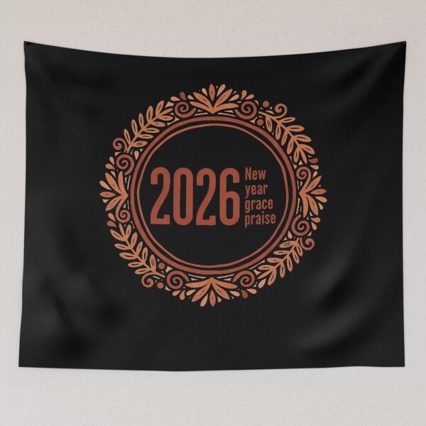 Item preview, 2026 New Year Grace Praise Celebration designed and sold by LuminOrb.