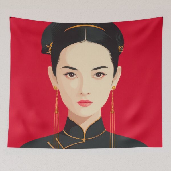 Item preview, Lady in traditional attire designed and sold by anytka.