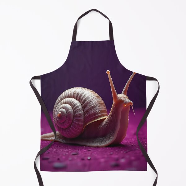Item preview, Realistic snail on a purple background designed and sold by Mianku | Für das Leben.