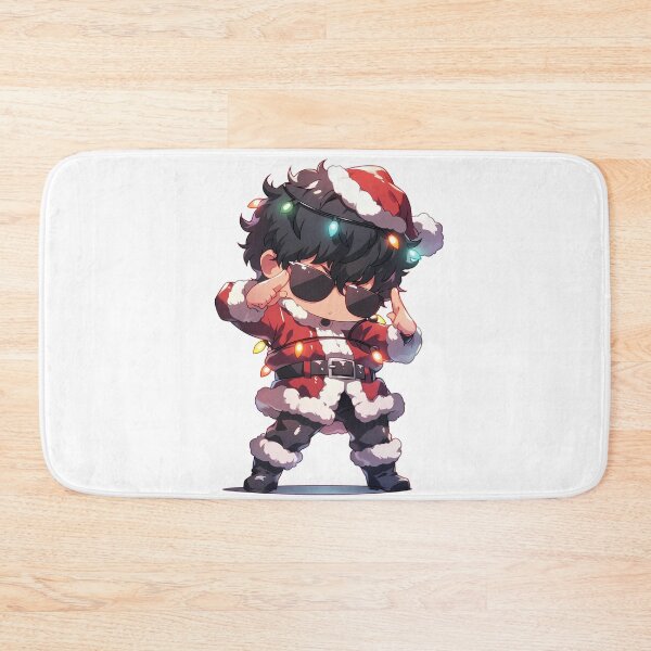 Item preview, Game Ren Amamiya Persona 5 Christmas Chibi Santa Festive Lights Anime designed and sold by thedarvills.
