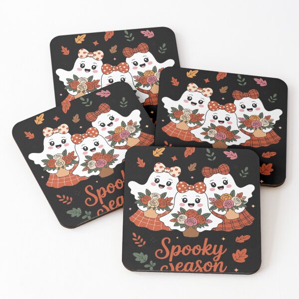 Artikelvorschau, Preppy Floral Ghost Trendy Herbst Ghost Patchwork entworfen und verkauft von GaryBellcvbnb.