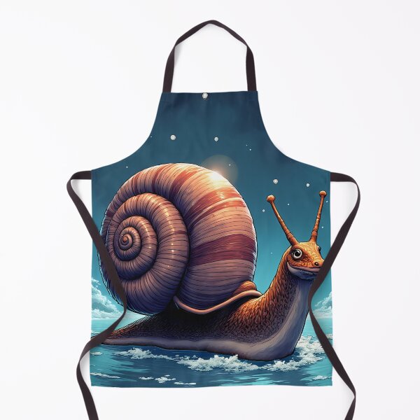 Item preview, Gigantic snail glides across the sea designed and sold by Mianku | Für das Leben.