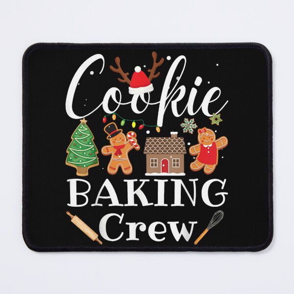 Item preview, Cookie Baking Crew Festive Gingerbread Man Woman House Art designed and sold by GalenoHenley.