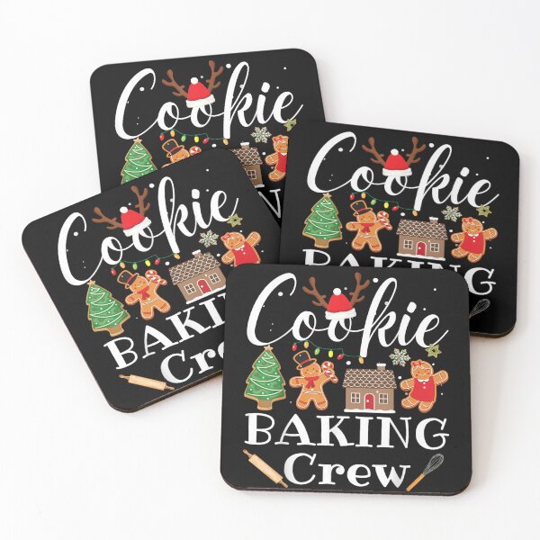 Item preview, Cookie Baking Crew Festive Gingerbread Man Woman House Art designed and sold by GalenoHenley.