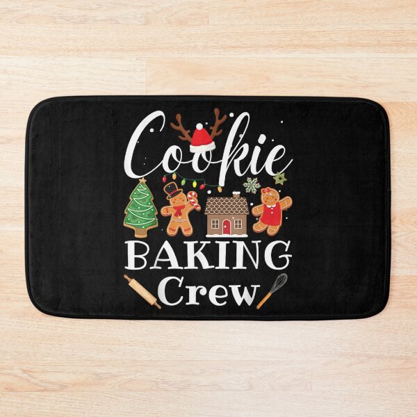 Item preview, Cookie Baking Crew Festive Gingerbread Man Woman House Art designed and sold by GalenoHenley.
