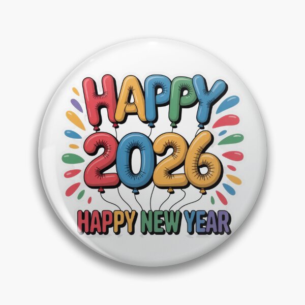 Item preview, Happy New Year 2026 – Festive Celebration Collection designed and sold by MAZDZINE.