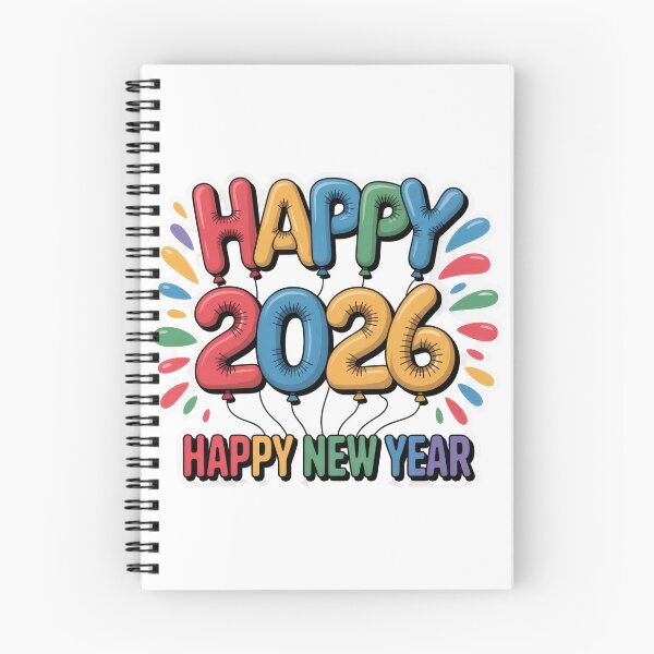 Item preview, Happy New Year 2026 – Festive Celebration Collection designed and sold by MAZDZINE.