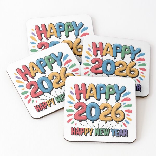 Item preview, Happy New Year 2026 – Festive Celebration Collection designed and sold by MAZDZINE.