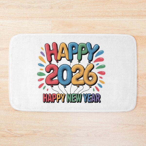 Item preview, Happy New Year 2026 – Festive Celebration Collection designed and sold by MAZDZINE.