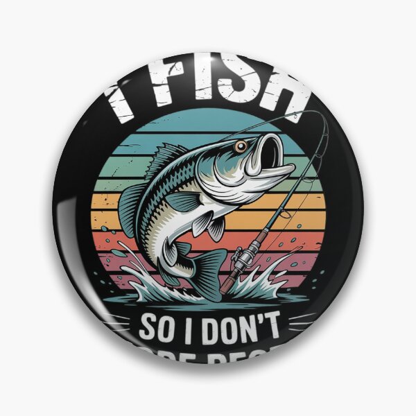 Item preview, Fish So I Dont Choke People Funny Saying Fishing Men Women  designed and sold by NailMolisa.