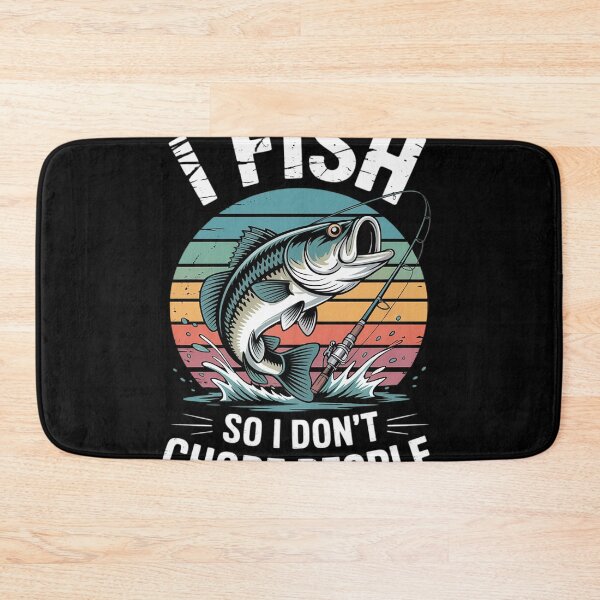 Item preview, Fish So I Dont Choke People Funny Saying Fishing Men Women  designed and sold by NailMolisa.