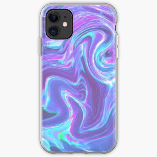 Holographisches Wasser iPhone Flexible Hülle