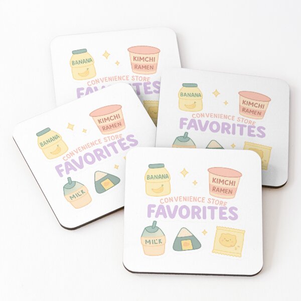 Item preview, Korean Convenience Store Favorites | Cute Pastel Snack Sticker Pack designed and sold by Soft Seoul Studio.
