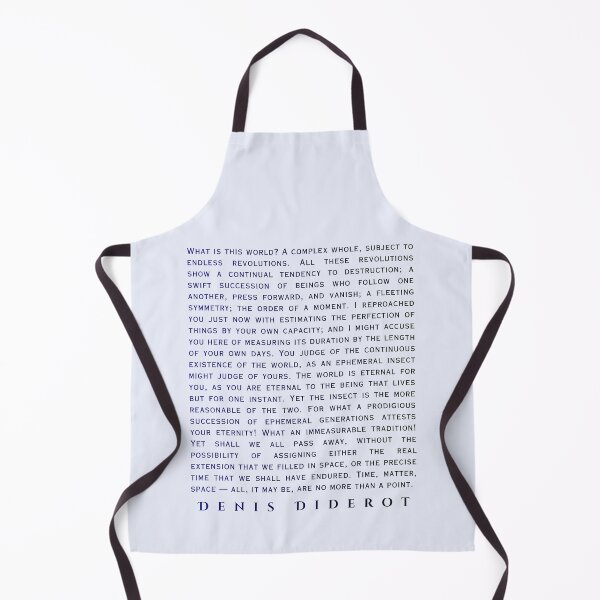 Item preview, Denis Diderot: What is this world? A complex whole, subject to endless revolutions. All these revolutions show a continual tendency to destruction; designed and sold by artbleed.