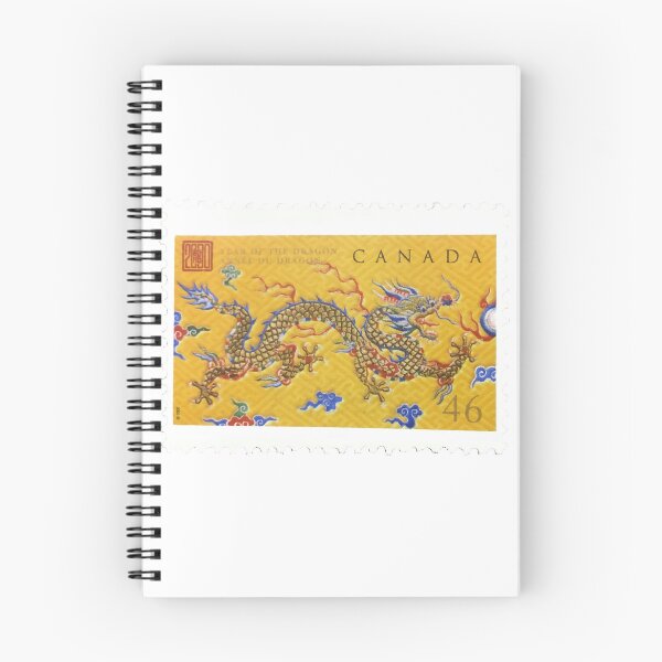 Item preview, Canadian Year Of the Dragon Postage Stamp designed and sold by red-amber65.