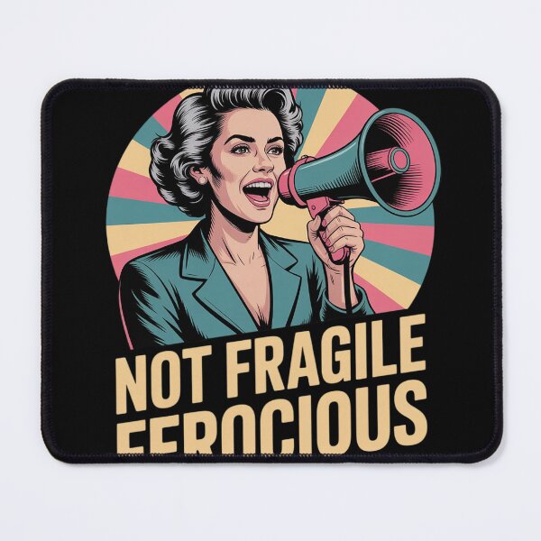 Item preview, Not Fragile Ferocious Empowered Senior designed and sold by DetroitMug.