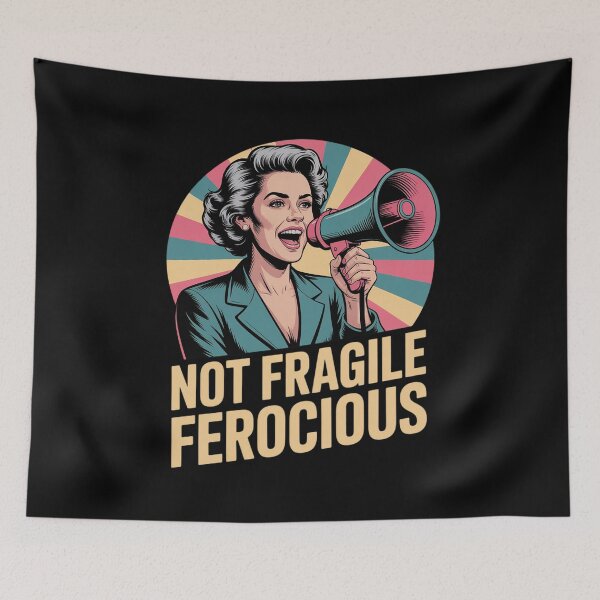 Item preview, Not Fragile Ferocious Empowered Senior designed and sold by DetroitMug.