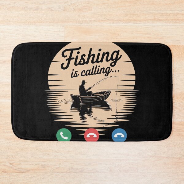 Item preview, Fishing is Calling Remind me Message Decline Accept  designed and sold by NailMolisa.