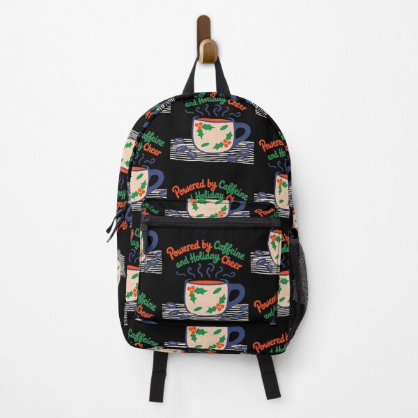 Item preview, Powered By Caffeine And Holiday Cheer designed and sold by mirciashop.