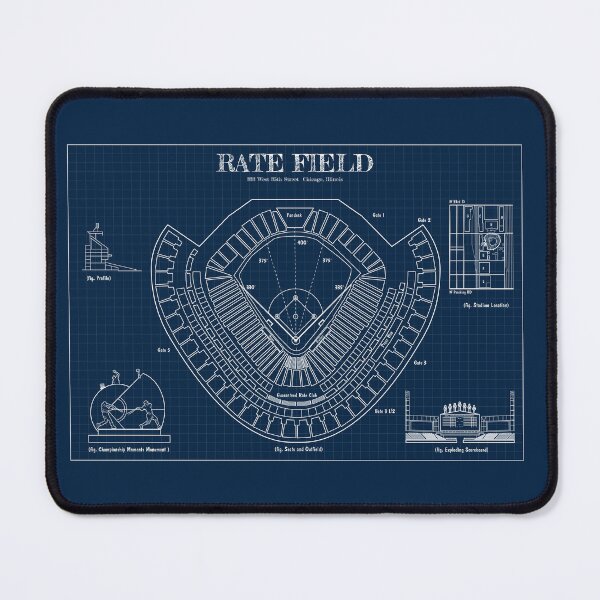 Item preview, Rate Field (Navy Blueprint) designed and sold by BGALAXY.