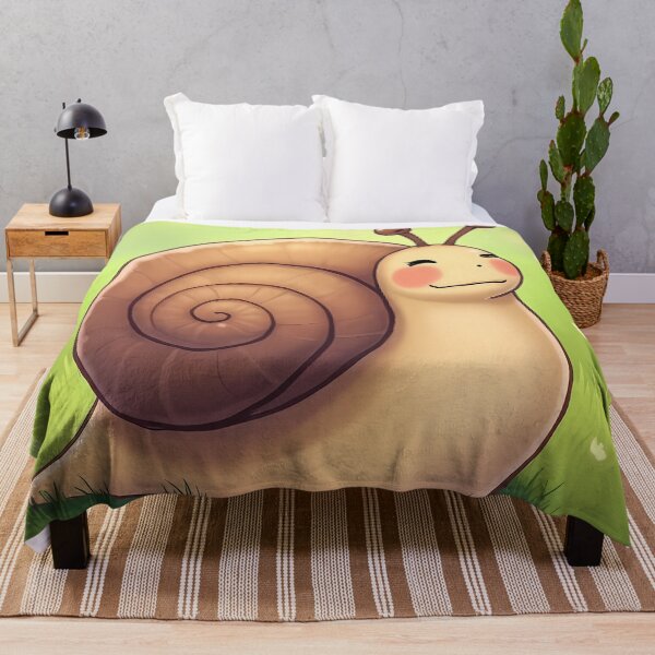 Item preview, Happy cartoon snail in soft light designed and sold by Mianku | Für das Leben.