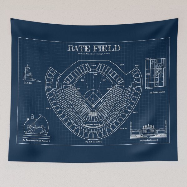 Item preview, Rate Field (Navy Blueprint) designed and sold by BGALAXY.