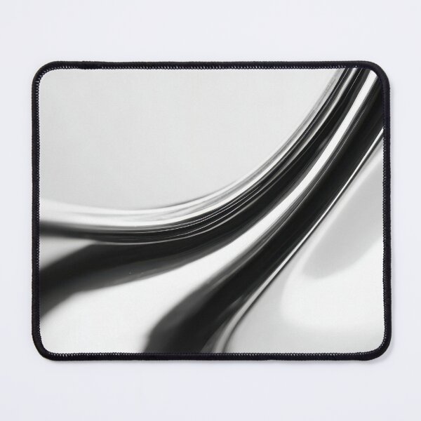 Item preview, Flowing silver shapes create texture designed and sold by anytka.