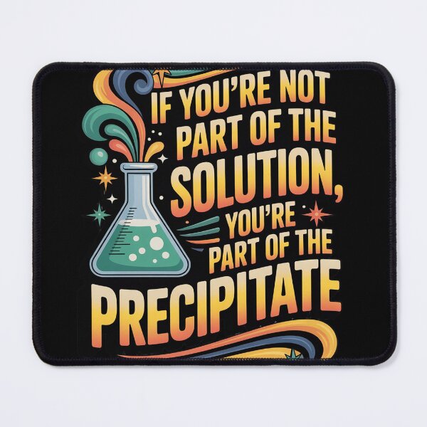 Item preview, Not The Solution Then You're The Precipitate designed and sold by DetroitMug.
