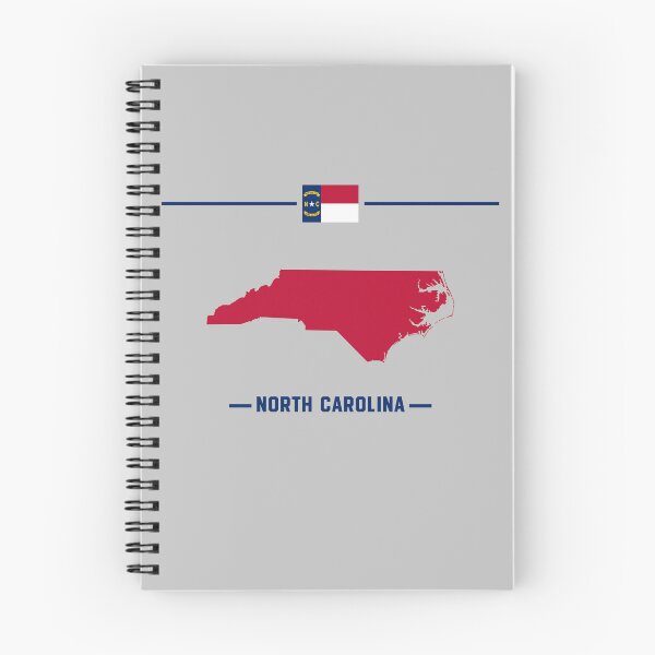 Item preview, North Carolina State Map Flag - NC Pride & Home designed and sold by mashmosh.