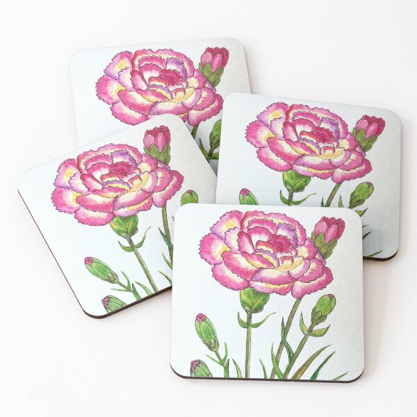 Item preview, Classic Watercolor Carnation | Delicate and Elegant Flower designed and sold by LeidySilvaArt.